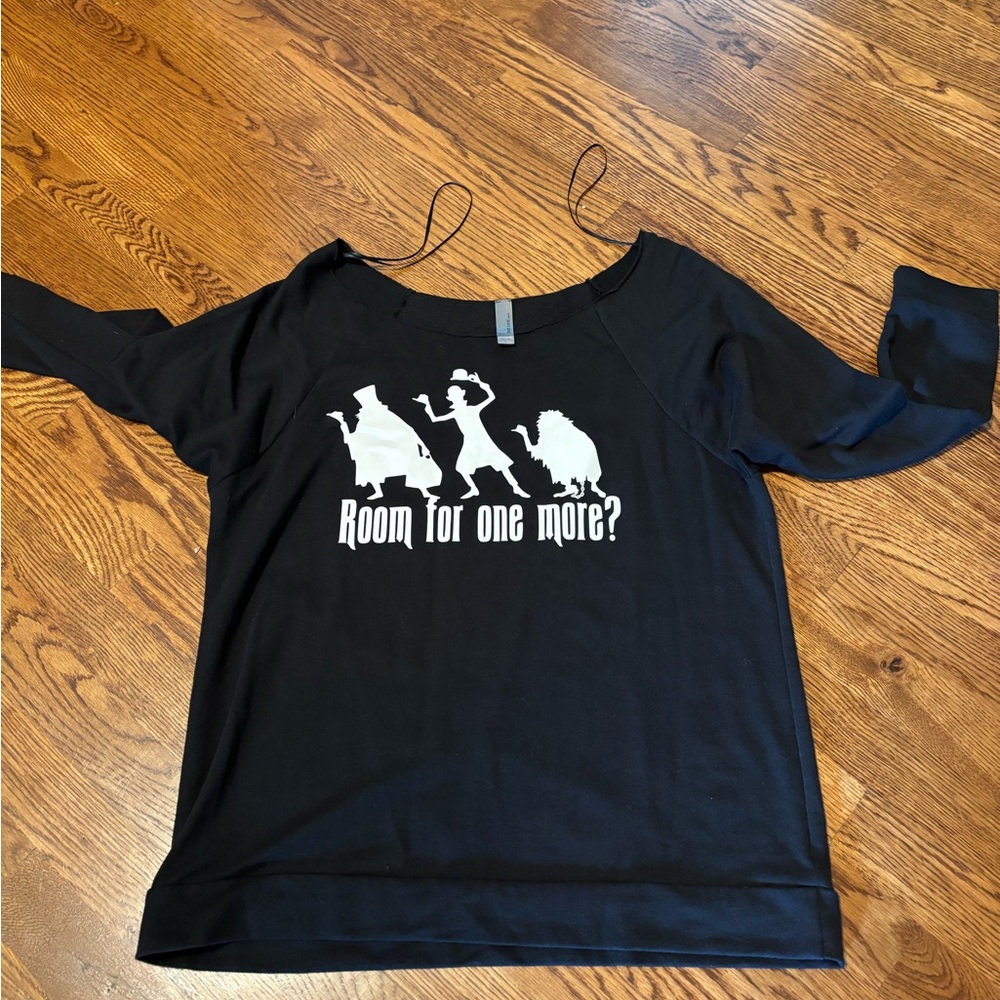 NWOT SIZE L haunted mansion off shoulder top